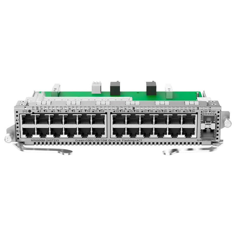 REYEE RG-MF6000M-24GT2XS - Reyee E-Lighten Line Card - Tarjeta de Interfaces para Switch modular - Compatible con RG-NBF6002M