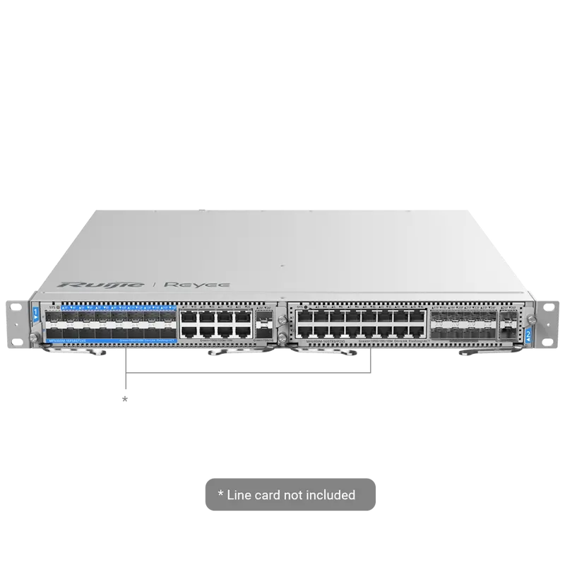 REYEE RG-NBF6002M - Reyee E-Lighten Switch Modular de Chasis Capa 3 - 2 Slot de Expansión (Tamaño total de 1U)