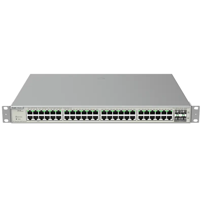 REYEE RG-NBS5200-48GT4XS-UP - Ruijie Reyee Cloud Managed L3 Switch Ultra PoE - 52 Puertos Totales (48 PoE / 4 Uplinks 10G SFP+)