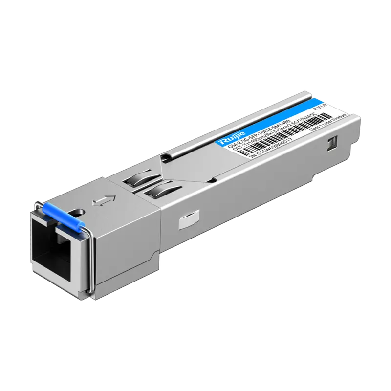REYEE RG-OM-2.5G-SFP-10KM-SM1490 - Transceptor óptico 2.5G e-Lighten - Diseño monomodo de fibra única para distancias de 10km