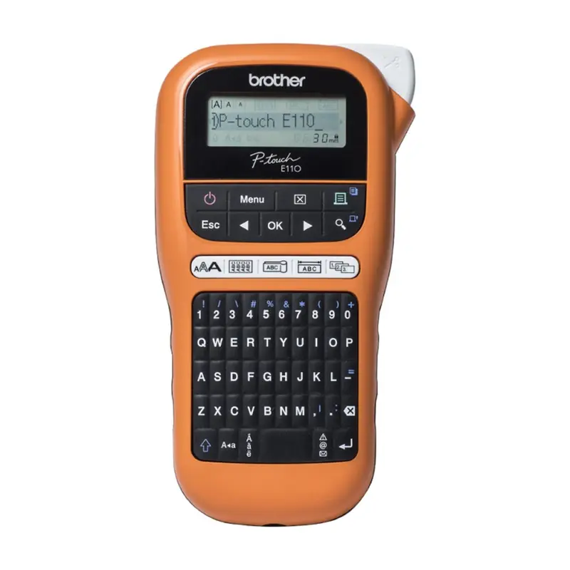 Rotuladora Eléctrica Portátil Brother PTE110VP LCD