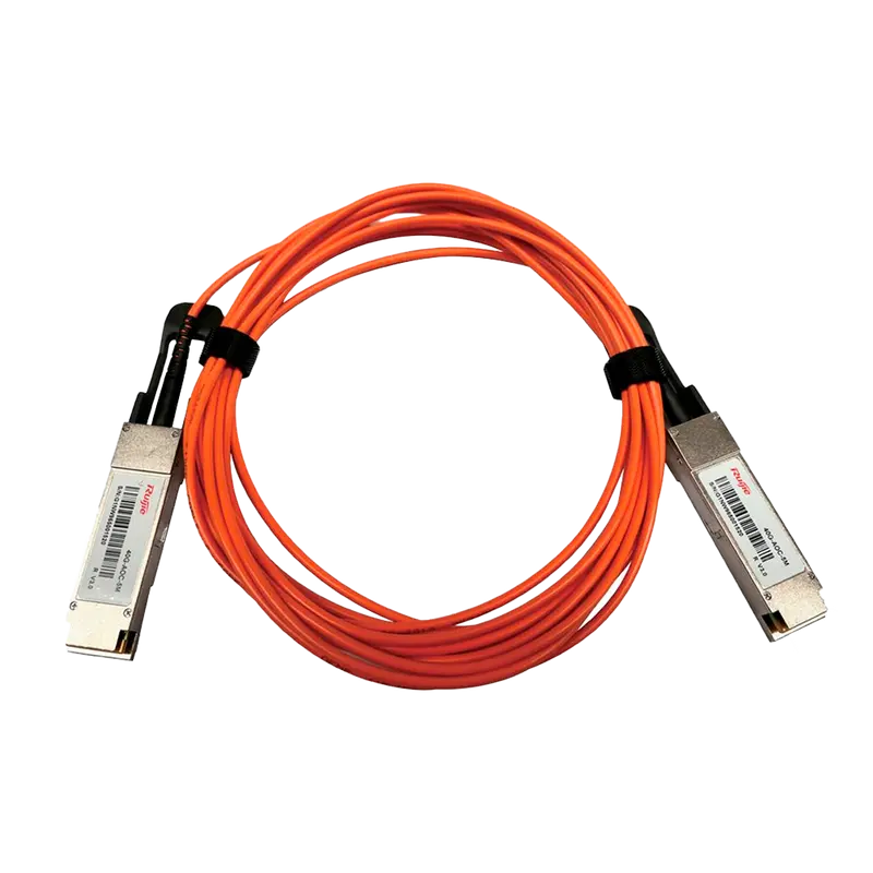 RUIJIE ENTERPRISE RG-40G-AOC-5M - Cable óptico activo QSFP+ de Ruijie - Conectores directos QSFP+ a QSFP+