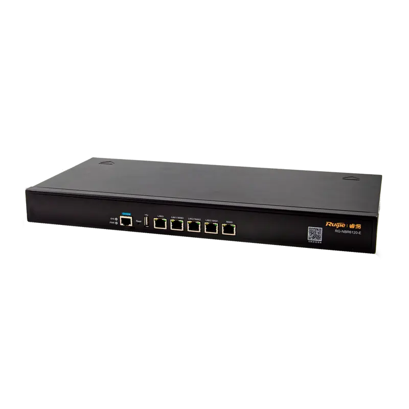 RUIJIE ENTERPRISE RG-NBR6120-E - Ruijie Router Cloud - 5 Puertos Gigabit - Funciones básicas de Firewall