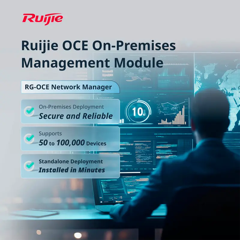 RUIJIE ENTERPRISE RG-OCE-NETWORK-BASE - Ruijie Cloud On-Permise - Instalación de OCE-Network - Hasta 10 equipos