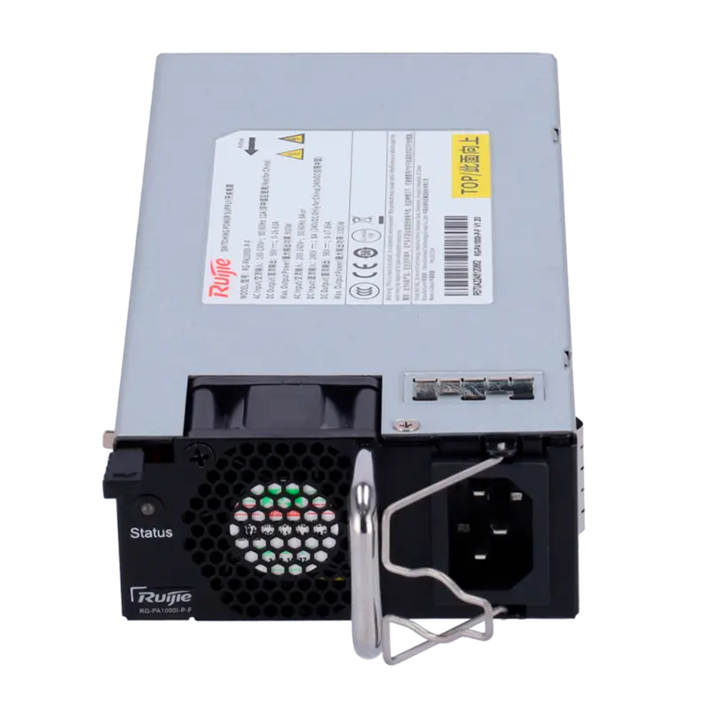 RUIJIE ENTERPRISE RG-PA1000I-P-F - Fuente modular para switches PoE de Ruijie - Potencia total de hasta 1000W según voltaje
