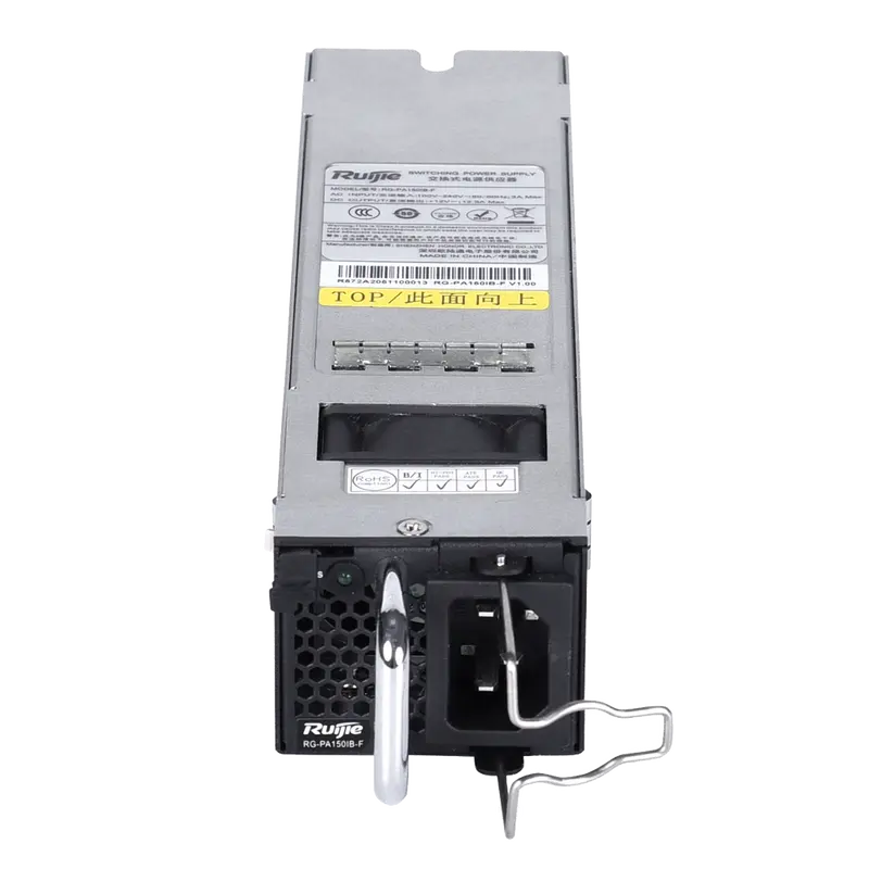 RUIJIE ENTERPRISE RG-PA150IB-F - Fuente de alimentación modular para switches Ruijie - Potencia de salida estable de 150W a 12V