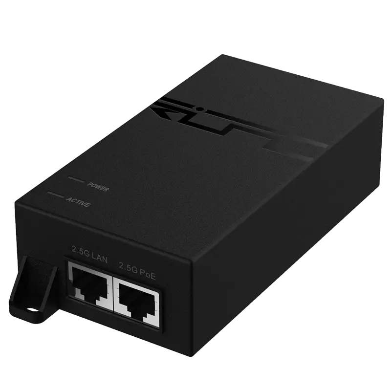 RUIJIE ENTERPRISE RG-POE-50-60W-MG - Inyector PoE Multi-Gigabit de Ruijie. - Compatibilidad con tecnología PoE Pasivo 56V.
