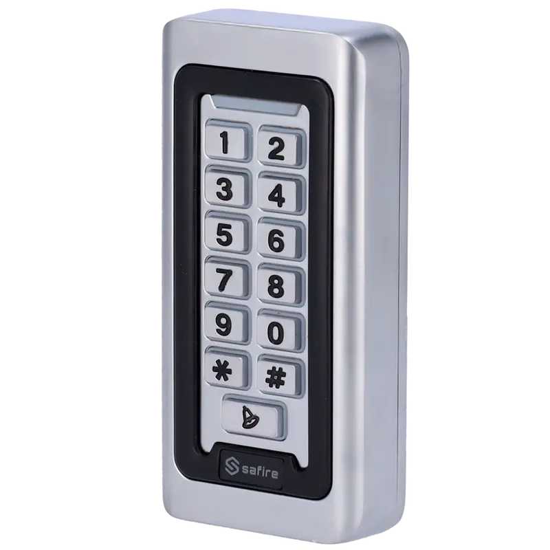 SAFIRE SF-AC110-WIFI - Control de acceso autónomo - Acceso por tarjeta EM, PIN y APP - Salida de relé, pulsador y timbre