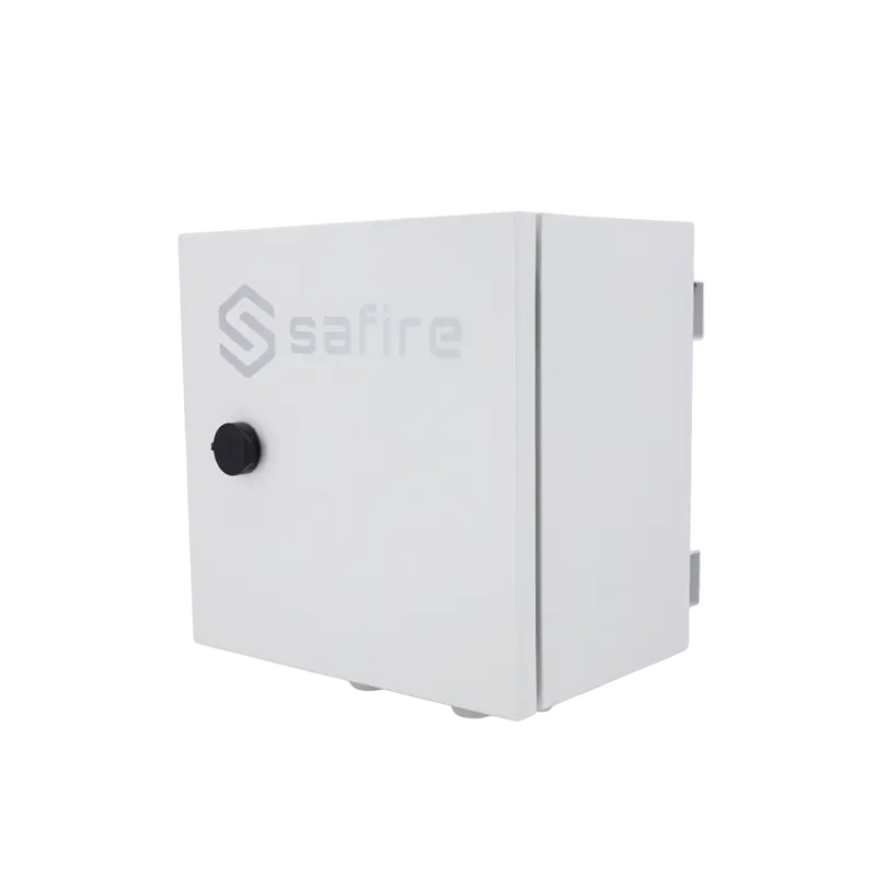 SAFIRE SF-BOX3030DC4POE-LITIO - Smartbox Solar con entrada <45VDC - Control remoto por software