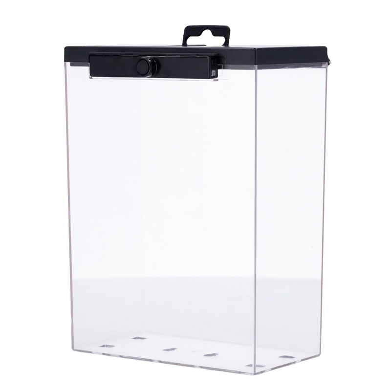 SAFIRE SF-EASSAFER104-AM - Protección electrónica antihurto EAS - AM 58 kHz - Desbloqueo magnético - Caja transparente de policarbonato