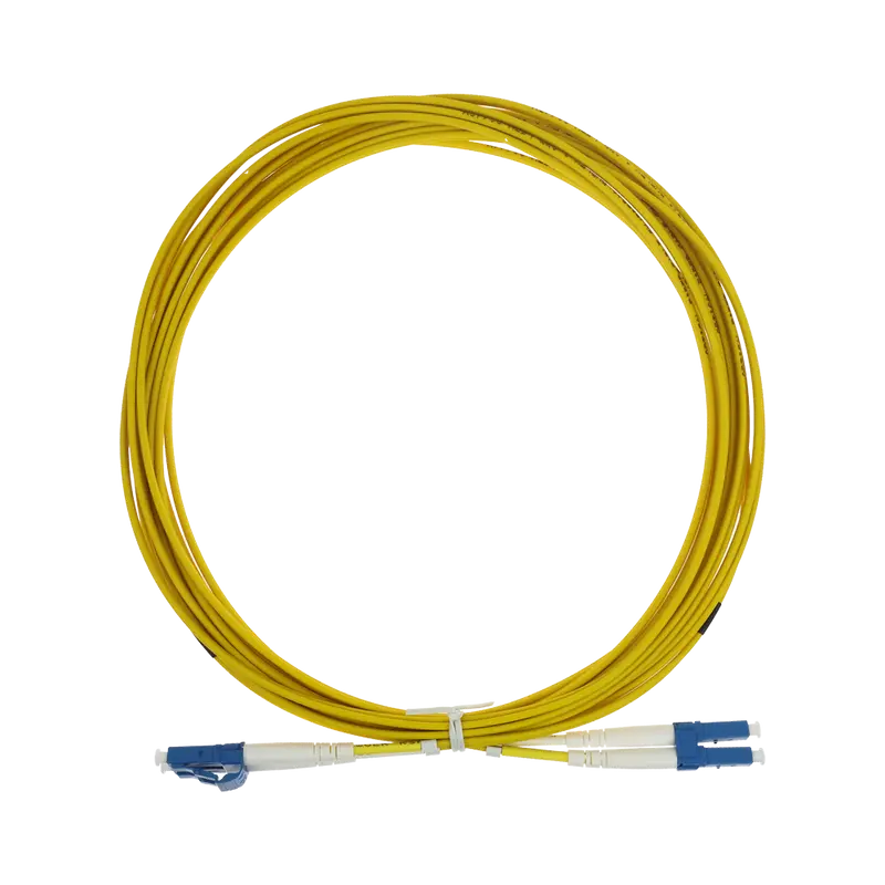 SAFIRE SF-LC-UPC-LC-UPC-SM-DX-5M - Cable de conexión de fibra óptica - Fibra monomodo G657A2 de alto rendimiento