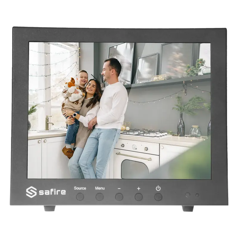 SAFIRE SF-MNT10BNC-XGA - Monitor 10" - Resolución XGA - Refresco 60 / 75 Hz - Contraste 800
