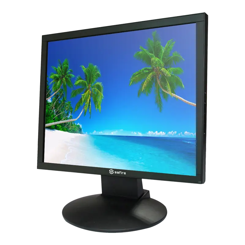 SAFIRE SF-MNT19-BNC - Monitor 19" - Resolución SXGA - Refresco 30 / 60 Hz - Contraste 1000