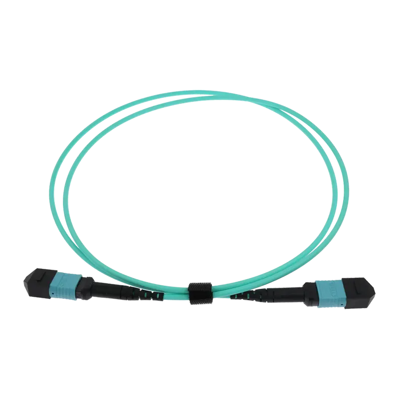 SAFIRE SF-MPO-UPC-1M - Cable troncal MPO de 12 fibras de alta densidad - Fibra multimodo OM4 Elite de baja pérdida