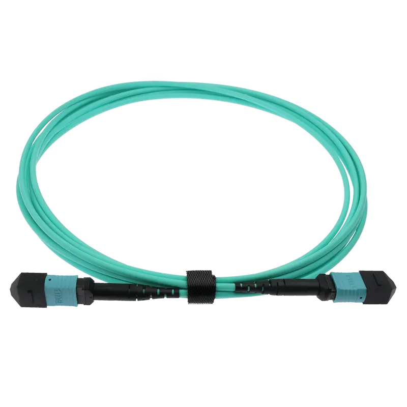 SAFIRE SF-MPO-UPC-3M - Cable troncal MPO de 12 fibras de alta densidad - Fibra multimodo OM4 Elite de baja pérdida