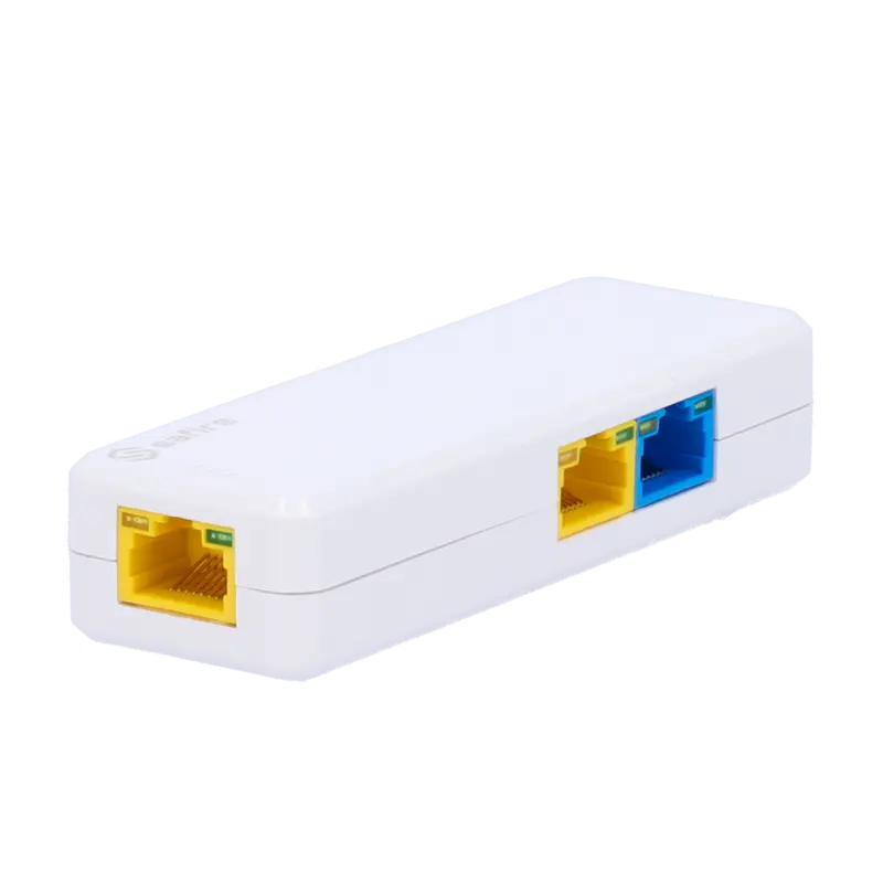 SAFIRE SF-POE-EXT0302-60W - Extensor PoE Safire. - Soporta estándares modernos IEEE 802.3af/at/bt.