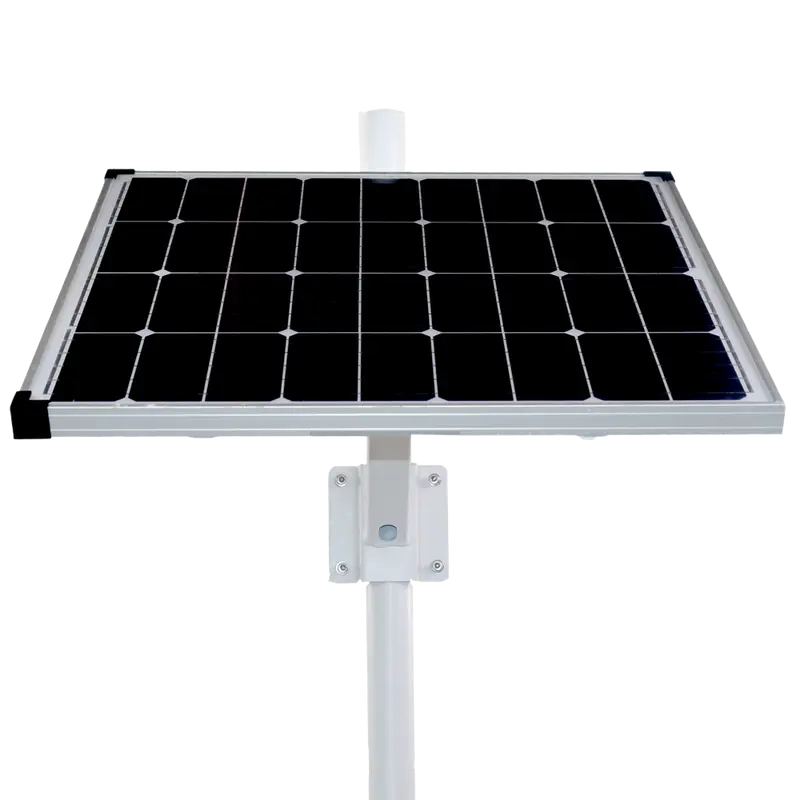 SAFIRE SF-SOLARKIT-AC-BATT-512WH - Sistema de alimentación autónoma para CCTV - Panel solar de 80W - Batería Litio LiFePo4 512Wh (40Ah)