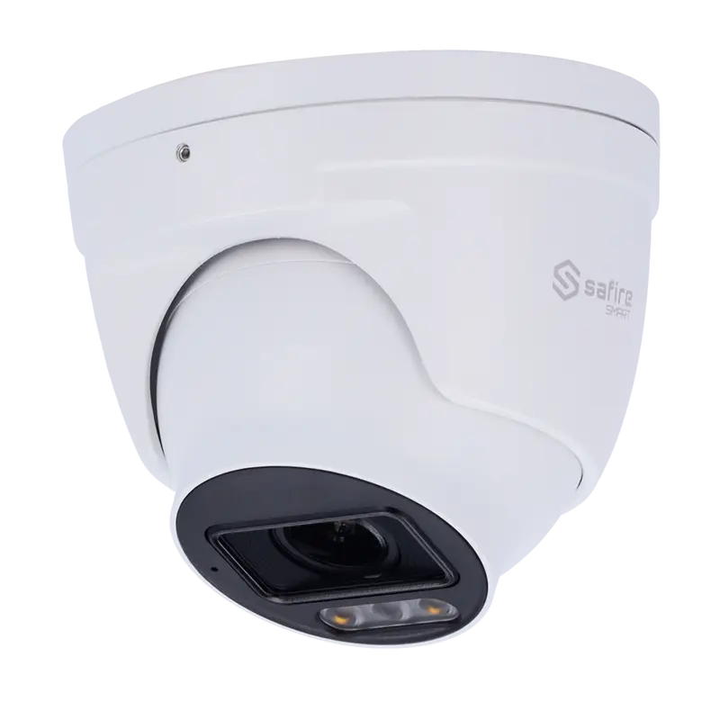 SAFIRE SMART SF-IPT011CA-4I1-NIGHT - Cámara Turret IP gama I1 Night Color AI - Resolución 4 Megapíxel (2566x1440)