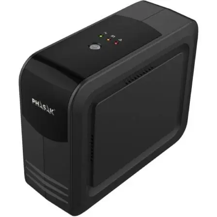 SAI Línea Interactiva Phasak Smart Lite 750 VA/ 750VA-450W/ 3 Salidas/ Formato Torre