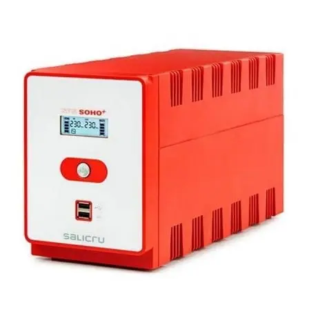 SAI Línea Interactiva Salicru SPS 1200 SOHO+ IEC/ 1200VA-720W/ 6 Salidas/ Formato Torre