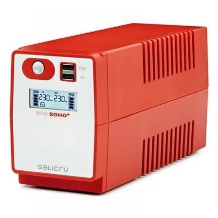 SAI Linea Interactiva Salicru SPS 850 SOHO+/ 850VA-480W/ 2 Salidas/ Formato Torre