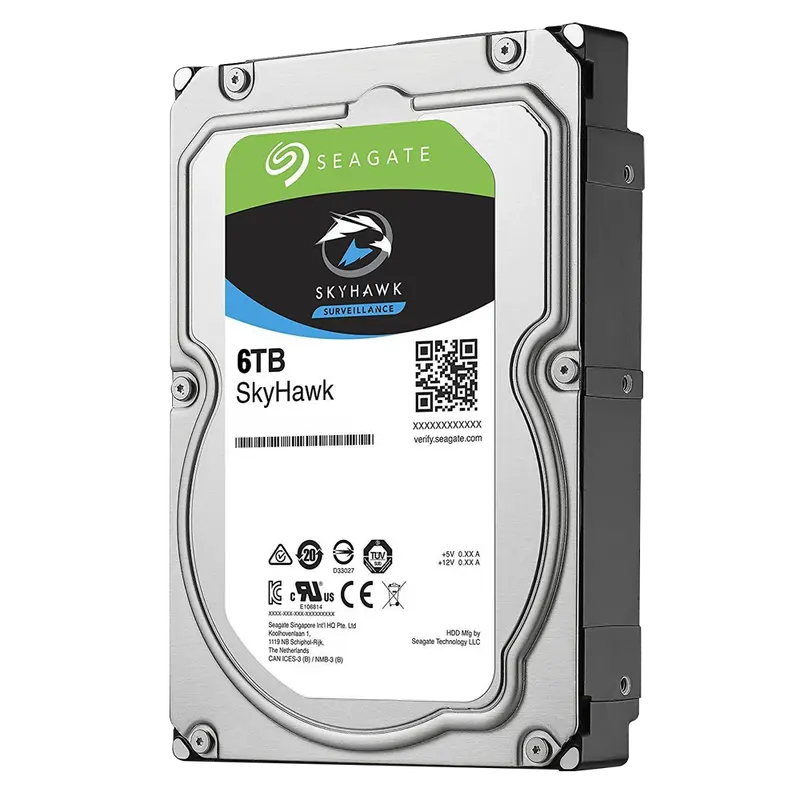 SEAGATE HD6TB-S - Disco duro Seagate Skyhawk modelo ST6000VX009 - Capacidad 6 TB - Interfaz SATA 6 Gb/s - Especial para Videograbadores