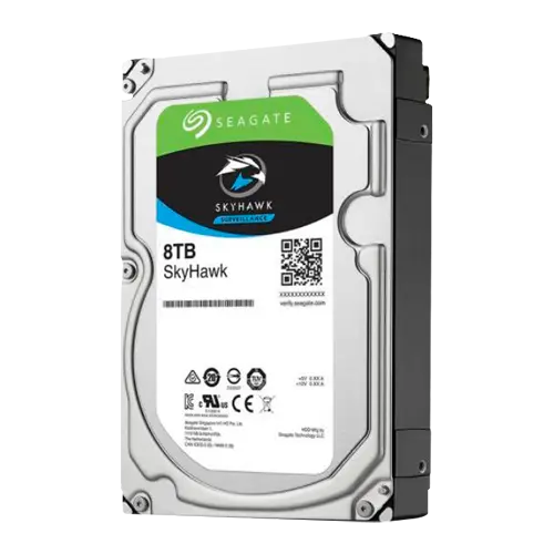 SEAGATE HD8TB-S - Disco duro Seagate Skyhawk modelo ST8000VX009 - Capacidad 8 TB - Interfaz SATA 6 Gb/s - Especial para Videograbadores
