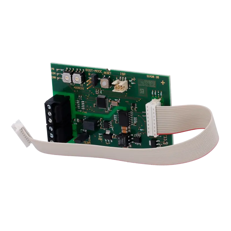 SECURITON SIM35 - Tarjeta de red RS485 para ADW y ASD - Hasta 250 detectores en red - Trabaja con software ASD/ADW config