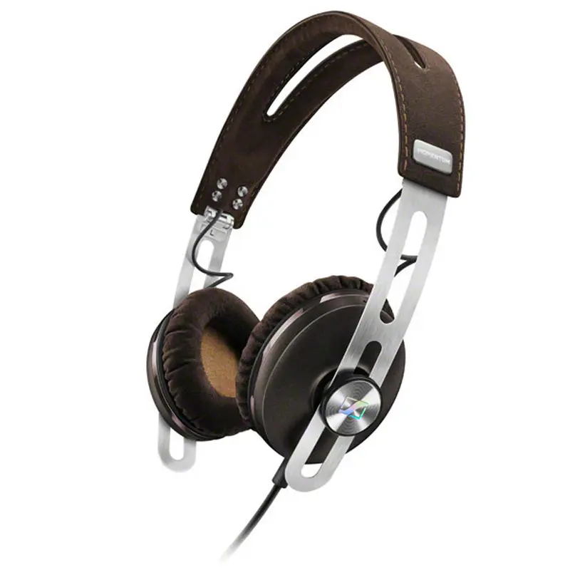 Sennheiser MOMENTUM 2 On-Ear i Brown - auriculares con cable para Apple