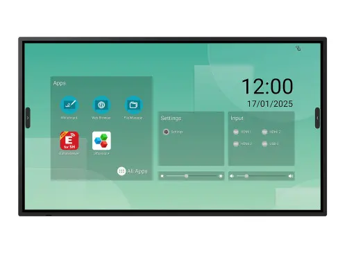 SHARP/NEC Sharp LM551 Pantalla plana para señalización digital 139,7 cm (55") LED Wifi 500 cd / m² 4K Ultra HD Negro Pantalla táctil
