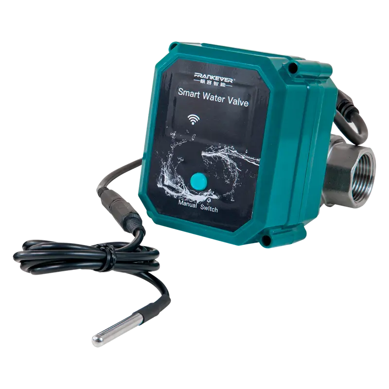 SHELLY SH-FE-SMART-WATERV-DN15 - FrankEver Smart water valve DN15 - Cierre y apertura remota de la llave de paso