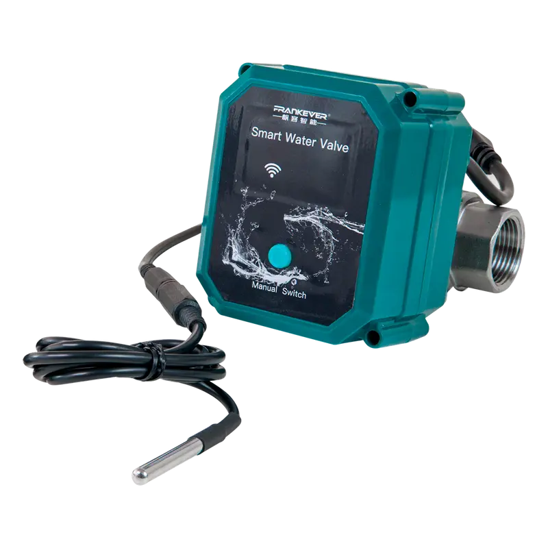 SHELLY SH-FE-SMART-WATERV-DN20 - FrankEver Smart water valve DN20 - Cierre y apertura remota de la llave de paso