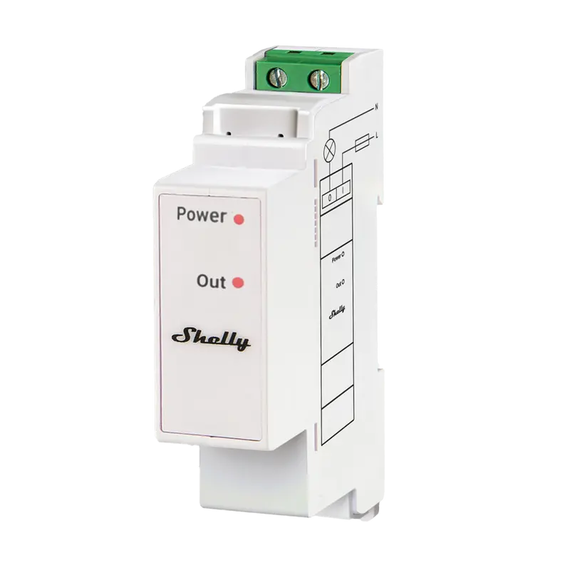 SHELLY SH-PRO-3EM-SWITCH-ADD-ON - Shelly Pro 3EM Switch Add-on - Relé de contacto seco para control de carga