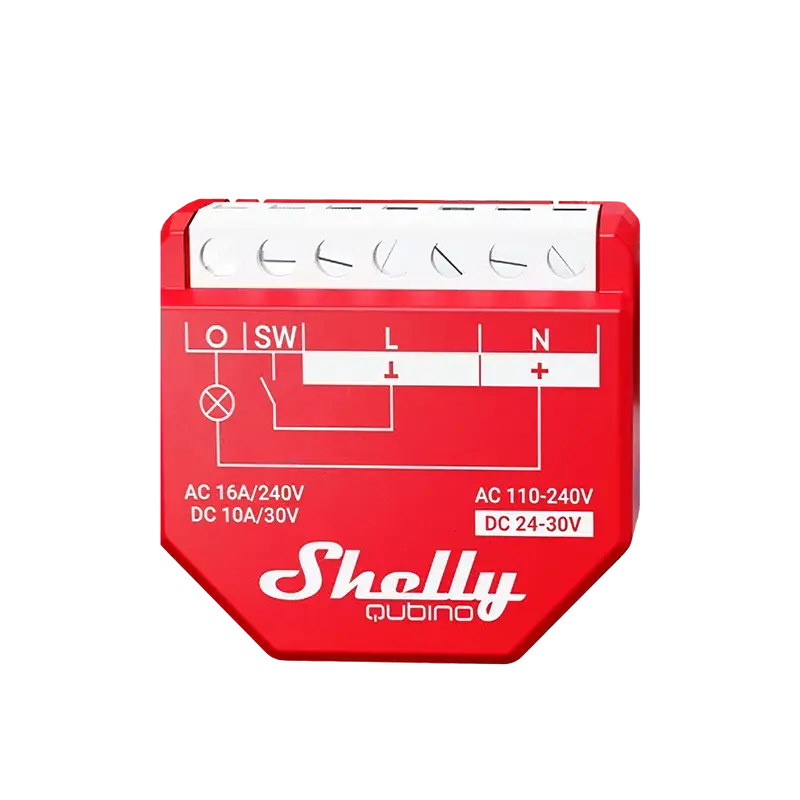 SHELLY SH-SL-WAVE-1PM - Relé Shelly Wave 1PM - Controlador Inteligente - Relé de 1 canal / Medición de Consumo