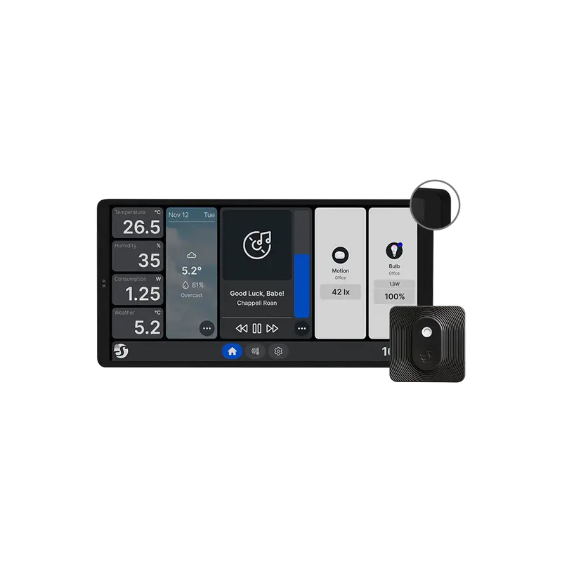 SHELLY SH-WALL-DISPLAY-X2-B-BLUHT-B