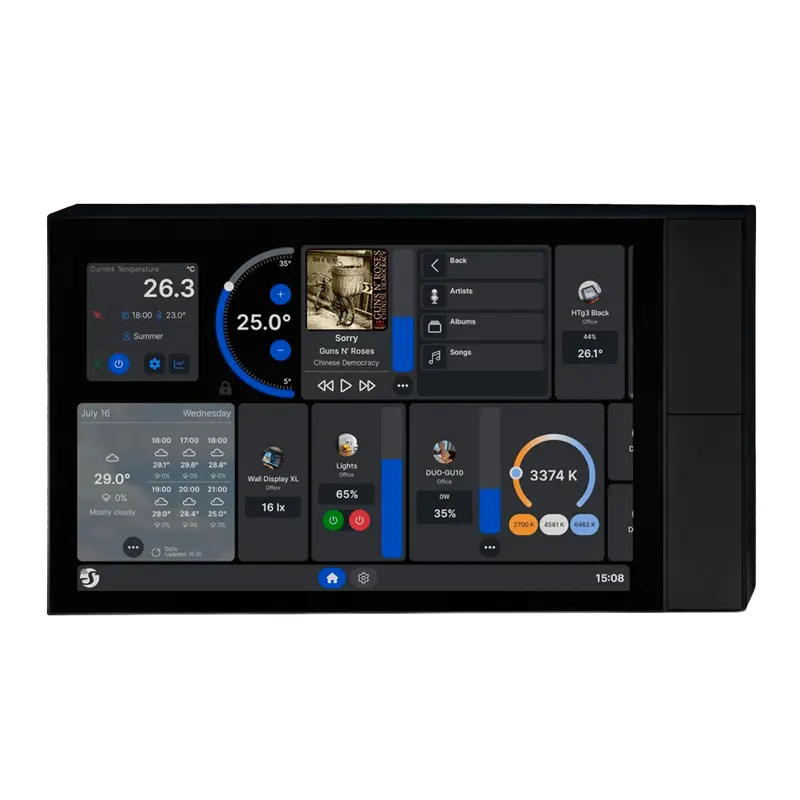SHELLY SH-WALL-DISPLAY-XL-B - Shelly Wall Display XL Negro - Pantalla LCD capacitiva de 10.1" Full HD