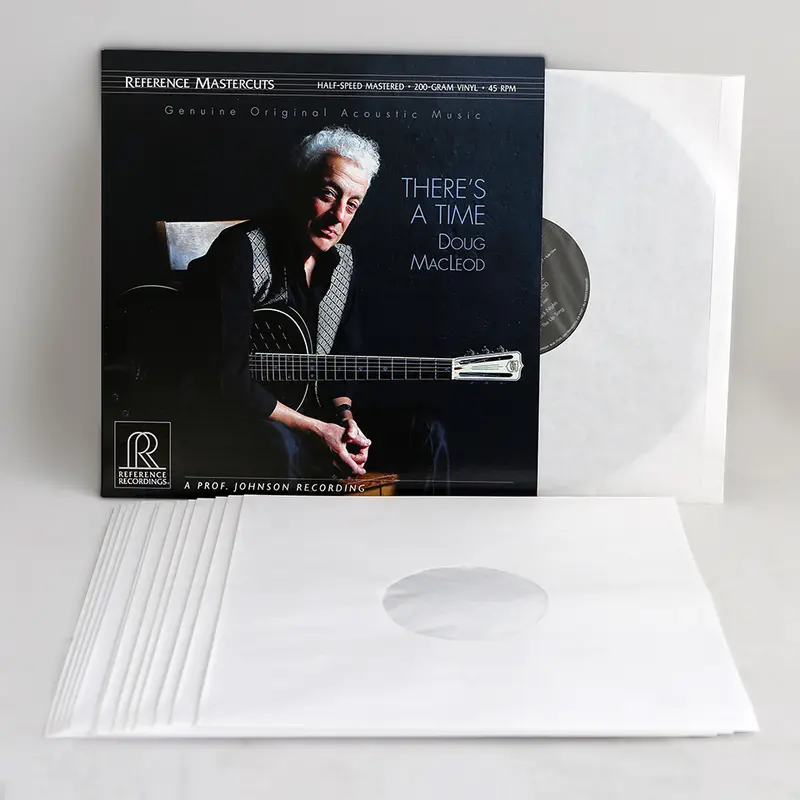 Simply Analog SALP12009 - funda interior antiestática blanca para LP