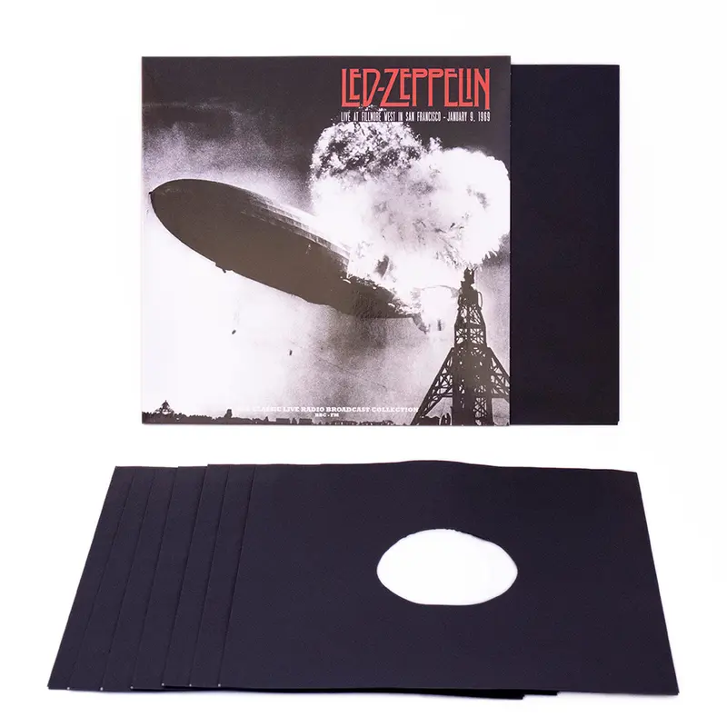Simply Analog SALP12011 - funda interior antiestática negra para LP