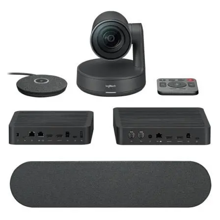 Sistema de Videoconferencia Logitech Rally/ Campo de Visión 82ş/ 4K