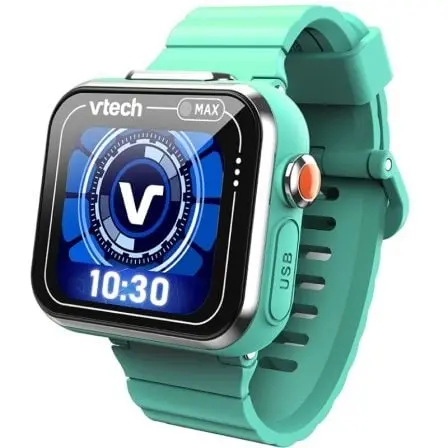 Smartwatch VTech Kidizoom Smartwatch Max/ Notificaciones/ Aguamarina