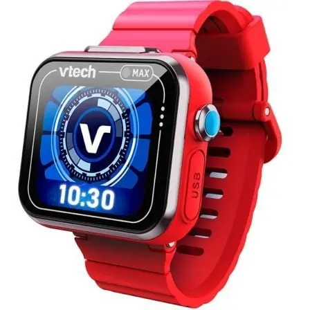 Smartwatch VTech Kidizoom Smartwatch Max/ Notificaciones/ Rojo