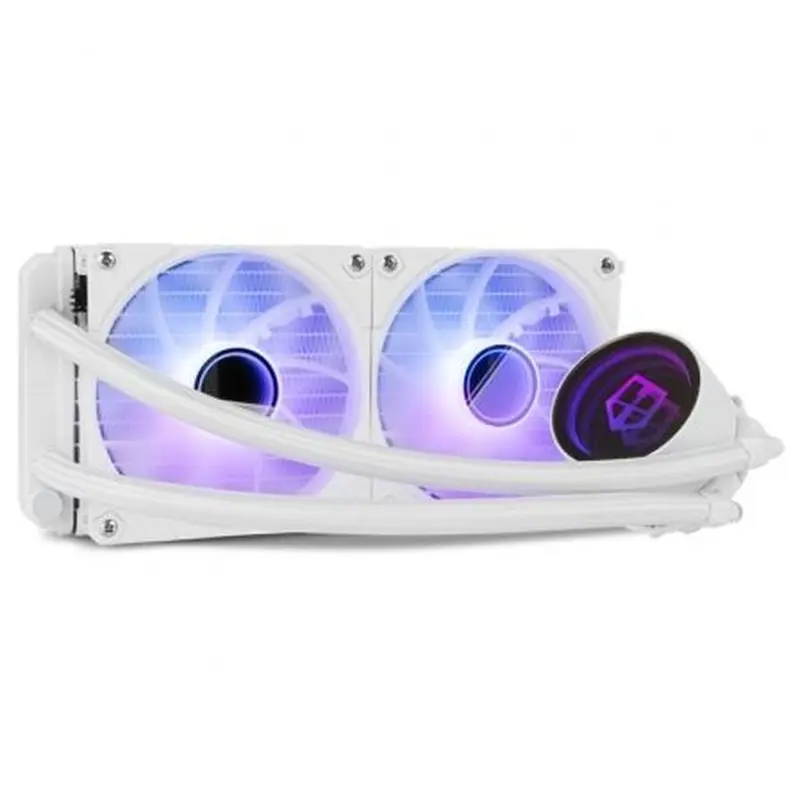 Soporte auriculares Nox-Xtreme NXHUMMERM240ARGBW Blanco Aluminio