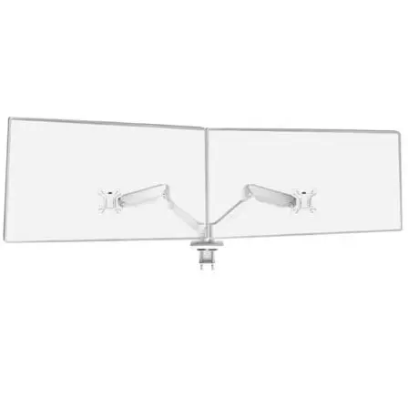 Soporte de Mesa para 2 Monitores Mars Gaming MARM-PRO2/ Giratorio/ Inclinable/ Rotatorio/ hasta 10kg