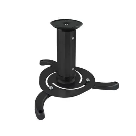 Soporte de Techo para Proyector TooQ PJ1010TN-B/ Inclinable/ Giratorio/ hasta 10kg