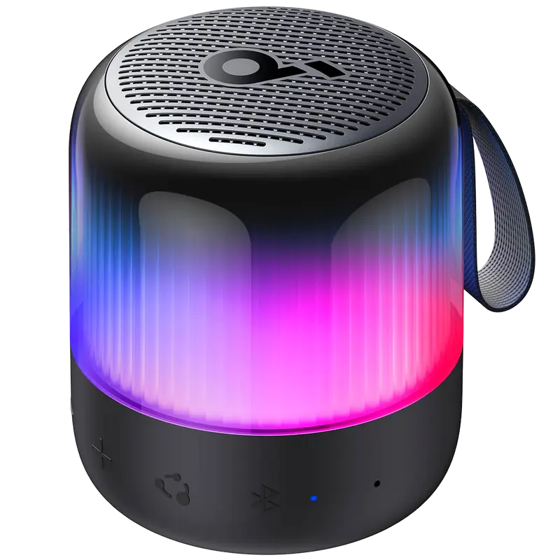 SOUNDCORE SNC-GLOW-MINI-B - Altavoz portátil Soundcore by Anker - Sonido de 8W - 12 Horas de Reproducción