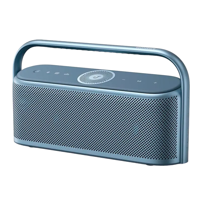 SOUNDCORE SNC-MOTION-X600-BLUE - Altavoz portátil Soundcore by Anker - 5 diafragmas y 3 amplificadores - Sonido de 50W