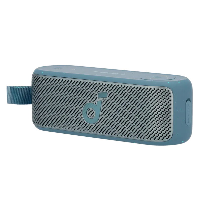 SOUNDCORE SNC-MOTION100-BLUE - Altavoz portátil Soundcore by Anker - 2 diafragmas estereo - Sonido de 20W - 12 Horas de Reproducción