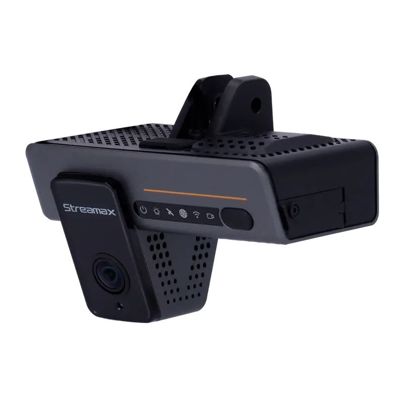 STREAMAX ST-C6LITE-V2 - Dashcam para cabina con DSM y ADAS - Resolución hasta 1080p - Audio bidireccional