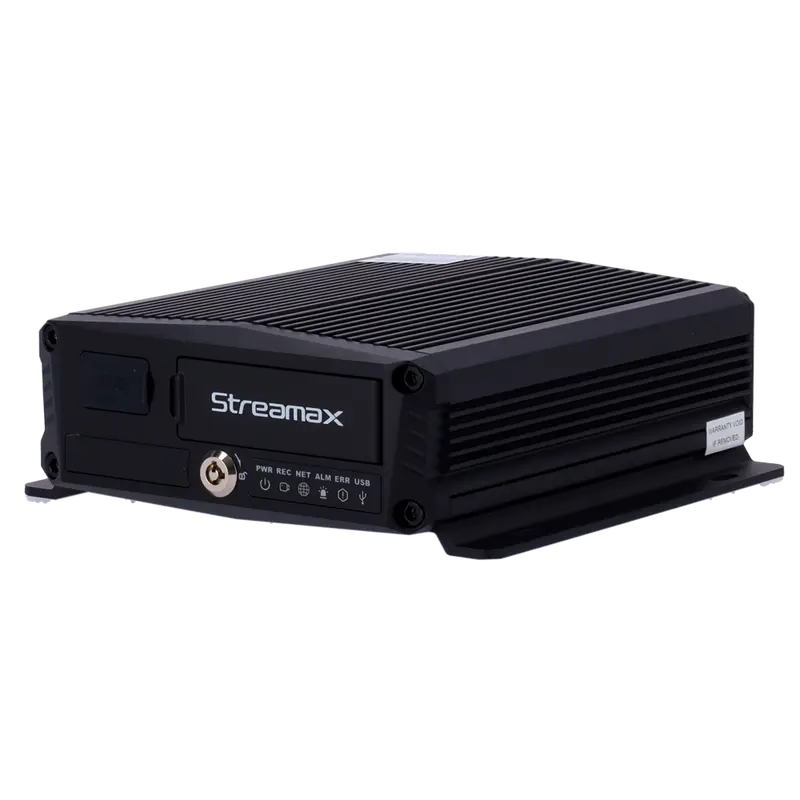 STREAMAX ST-M1N-H0402-GPS4GW-V2 - Grabador MDVR para embarcar en vehículo - 4 CH AHD y 1 CH IP / Compresión H.265/H.264