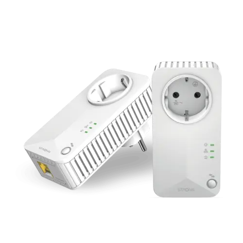 Strong Powerline 600 Duo 600 Mbit/s Ethernet Blanco 2 pieza(s)